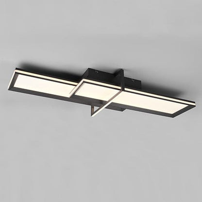 Luminaire Rectangulaire Noir