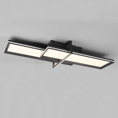 Luminaire Rectangulaire Noir