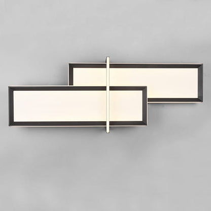 Luminaire Rectangulaire Noir