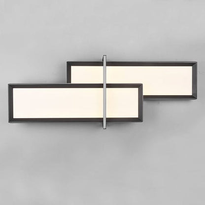 Luminaire Rectangulaire Noir