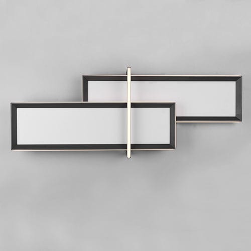 Luminaire Rectangulaire Noir