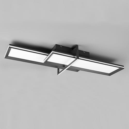 Luminaire Rectangulaire Noir