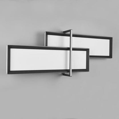 Luminaire Rectangulaire Noir
