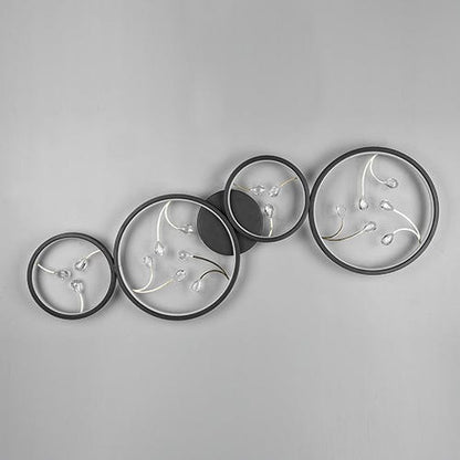 Plafonnier Led 4 Lampes
