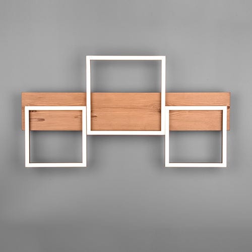Plafonnier Rectangulaire Bois