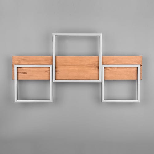 Plafonnier Rectangulaire Bois