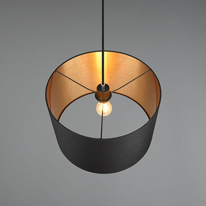 Luminaire Suspendu Simple Noir