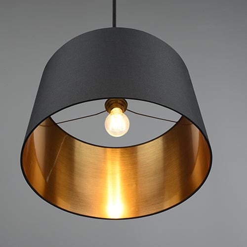 Luminaire Suspendu Simple Noir