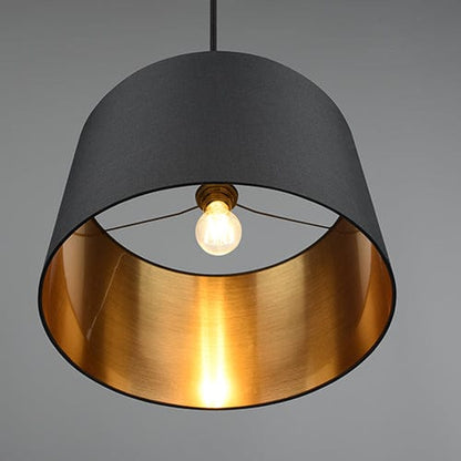 Luminaire Suspendu Simple Noir