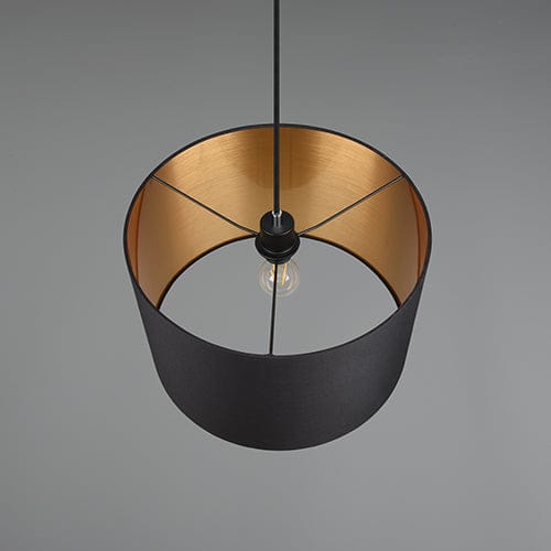 Luminaire Suspendu Simple Noir
