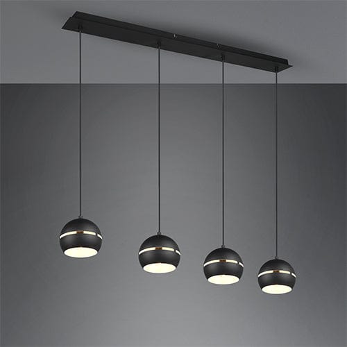 Luminaire Noir Suspendu