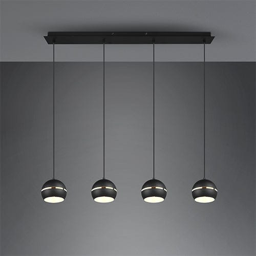 Luminaire Noir Suspendu