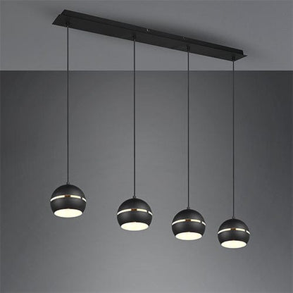 Luminaire Noir Suspendu