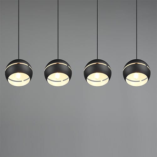 Luminaire Noir Suspendu
