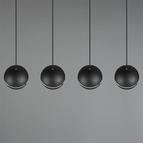 Luminaire Noir Suspendu