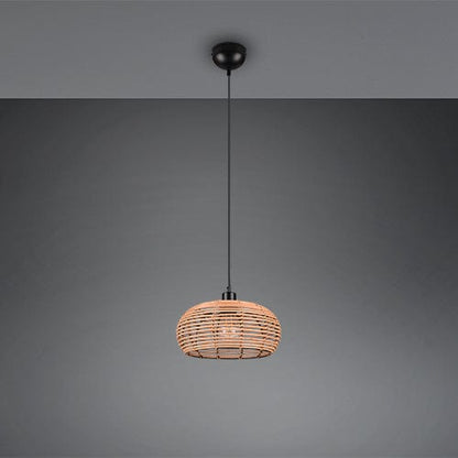 Suspension Luminaire Boule Rotin