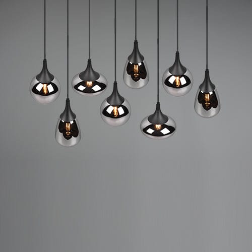 Luminaire Suspendu Salle À Manger Noir