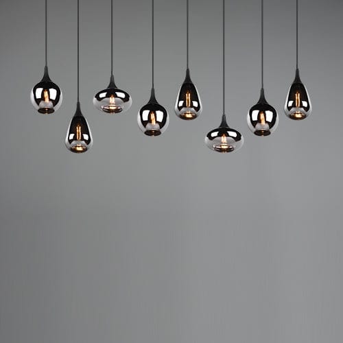 Luminaire Suspendu Salle À Manger Noir