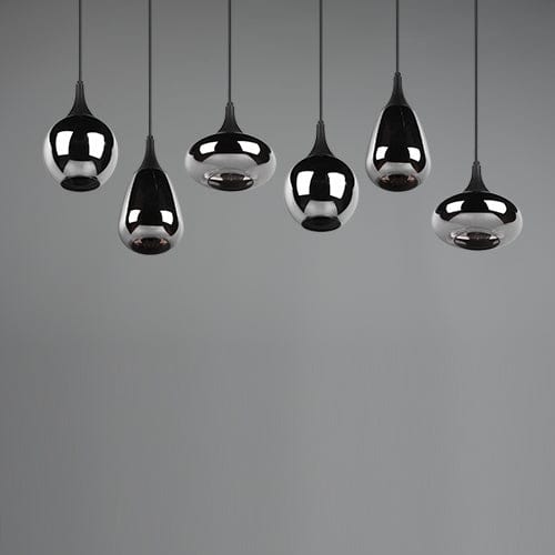 Luminaire Suspendu Noir Moderne
