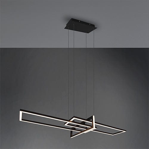 Luminaire Suspendu Moderne Noir