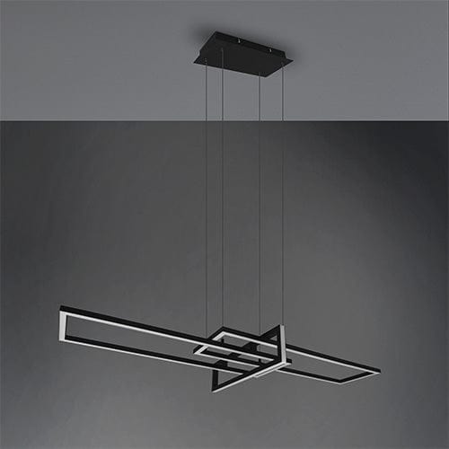 Luminaire Suspendu Moderne Noir