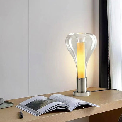 Lampe de Table Élégance Lava Art - Design Moderne et Lumière Douce-1