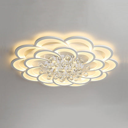 CrystalBloom Ceiling Light