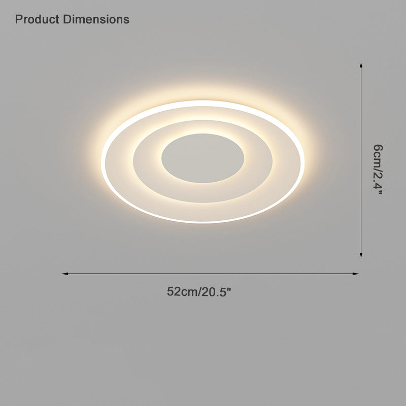 Geometric Recessed Ceiling Light