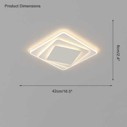 Geometric Recessed Ceiling Light