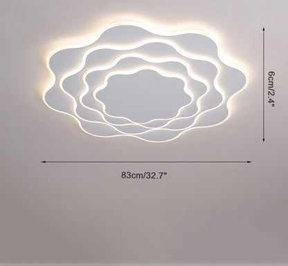 Modern Dimmable Flower Ceiling Light