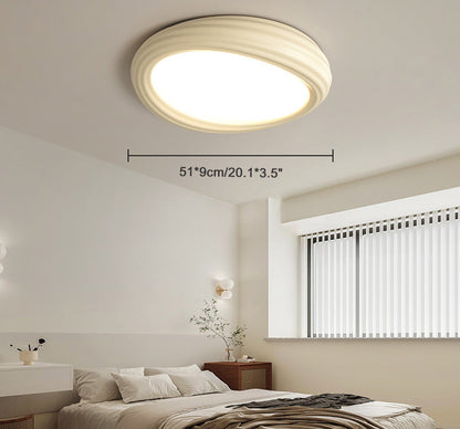 Matcha Green Biscuit Shaped Children's Ceiling Light